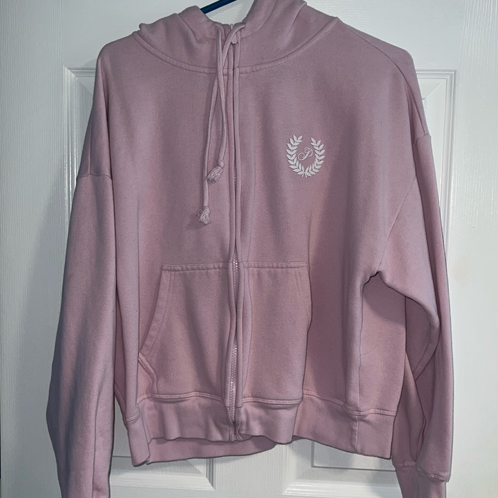 Pink/Victoria secret sweatshirt size small